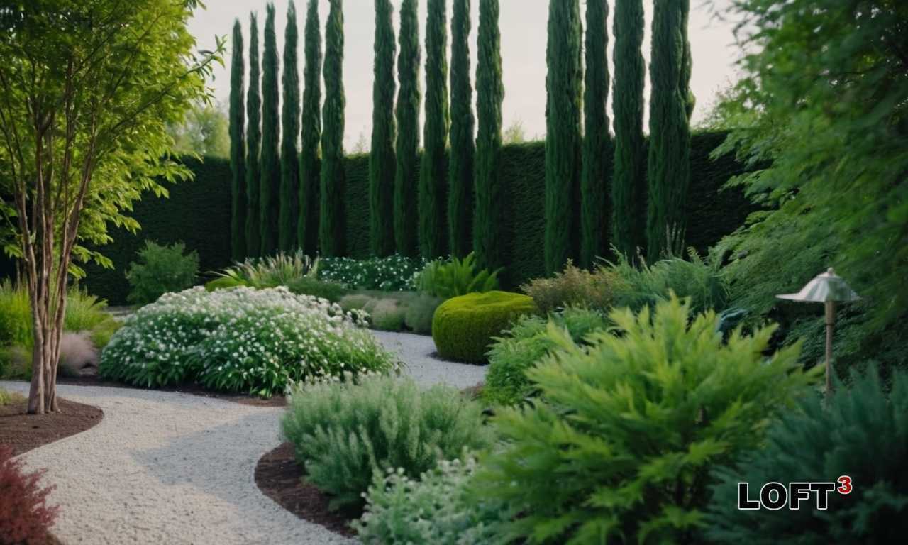 Как создать промышленную атмосферу в саду с бетонными скульптурами?