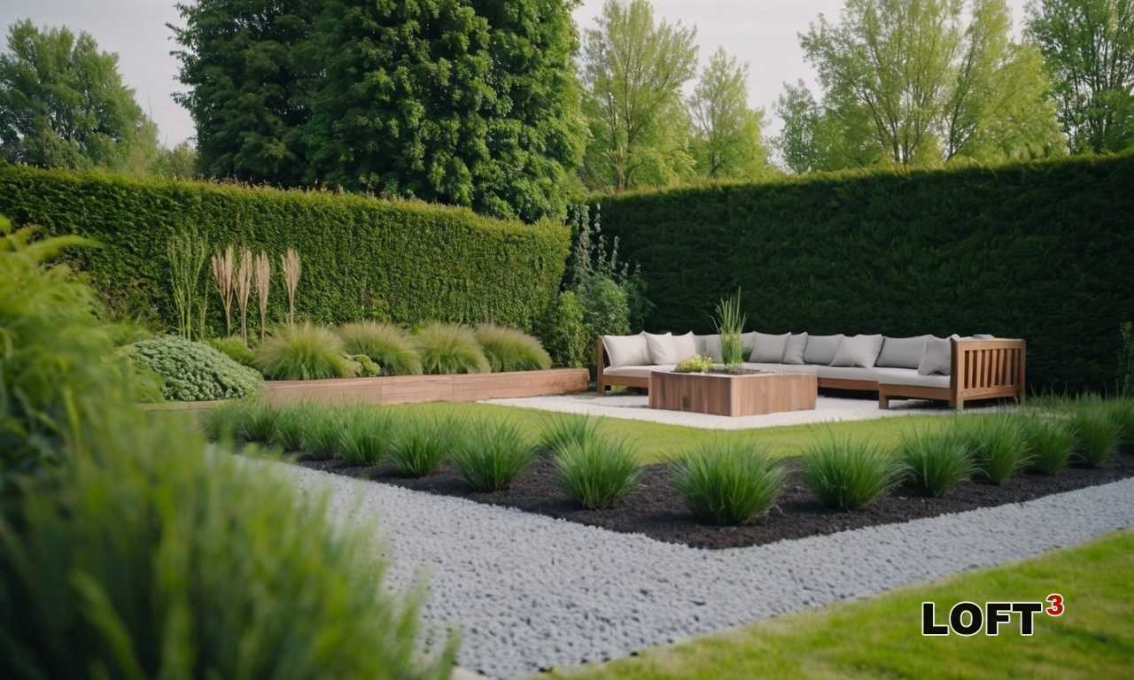 Как использовать стекло и металл для создания современных ограждений в саду Loft?