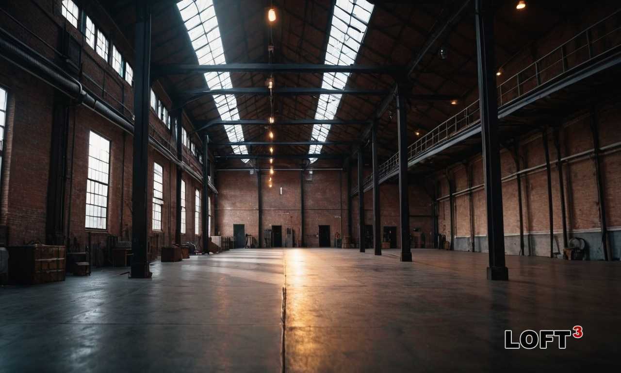 Как оформить открытое пространство в лофте для модного бутика