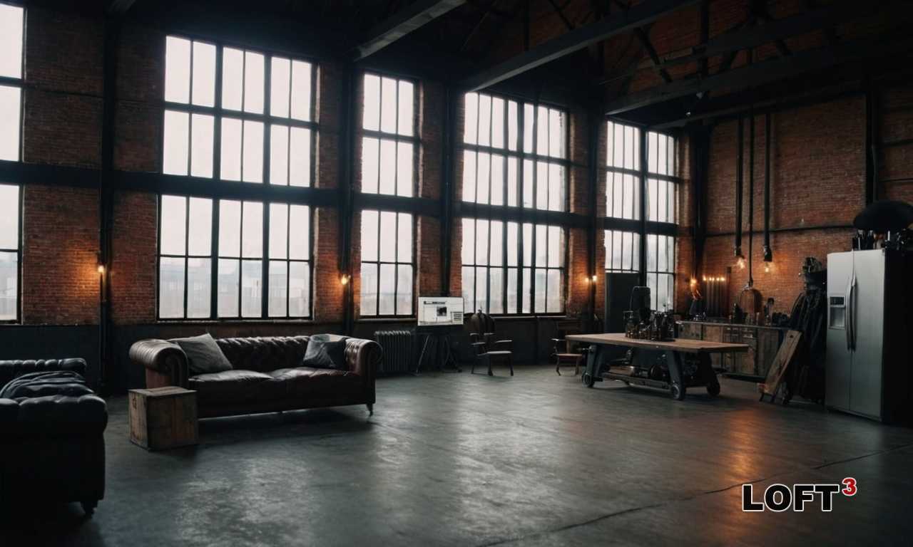 Как создать атмосферу уюта в холодных бетонных лофт-интерьерах