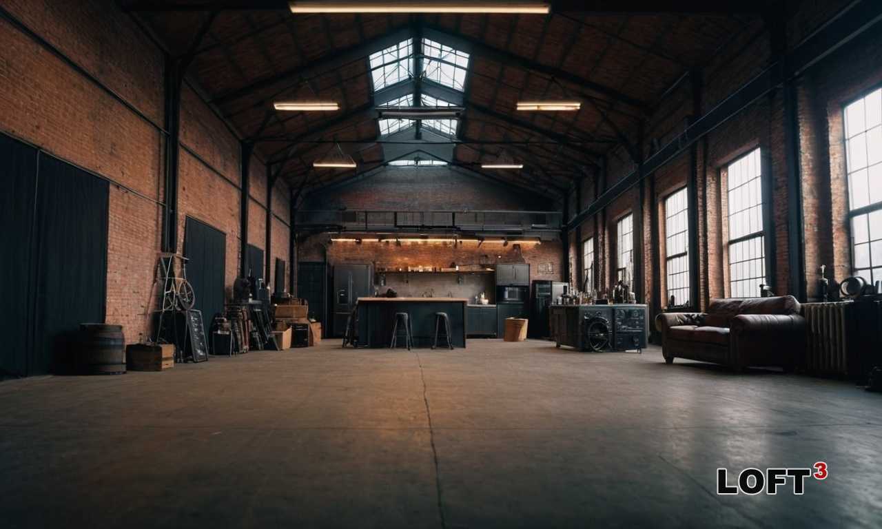 Создание мобильных офисных пространств в промышленных лофт-интерьерах