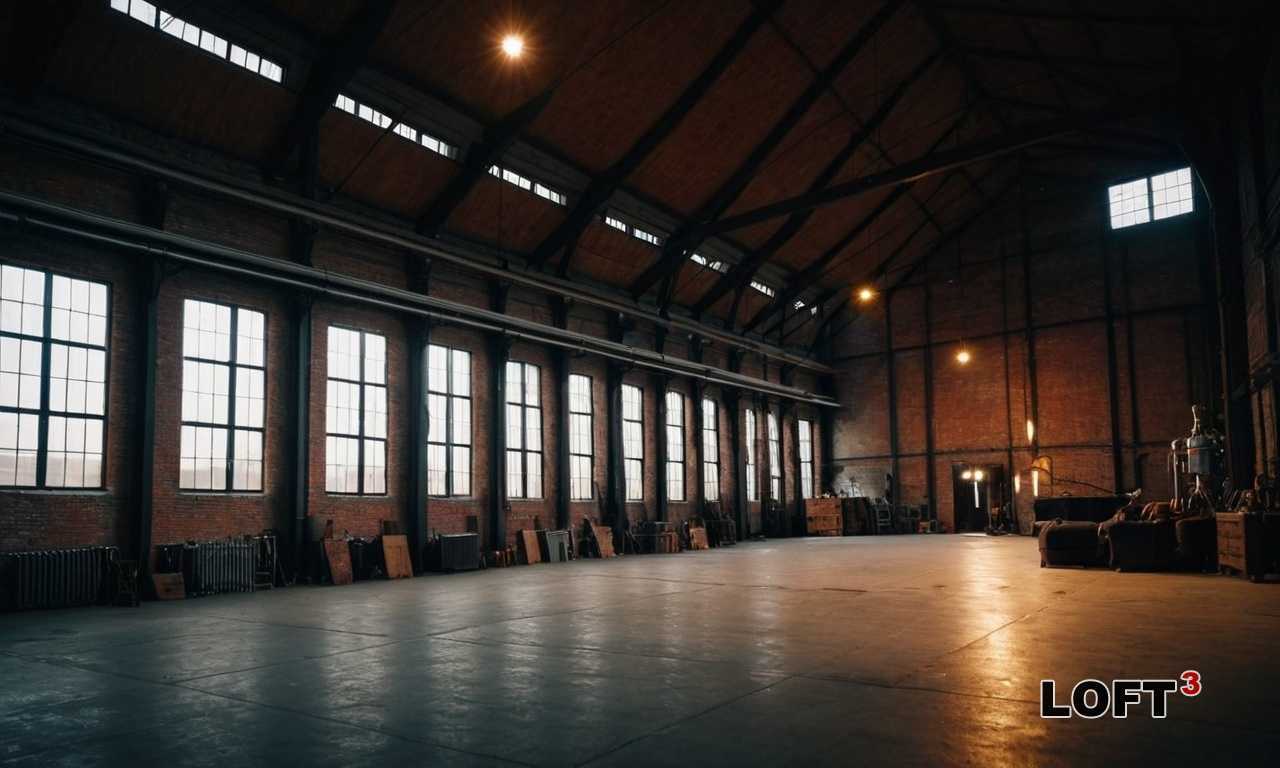 Как организовать пространство для хранения в индустриальном лофте