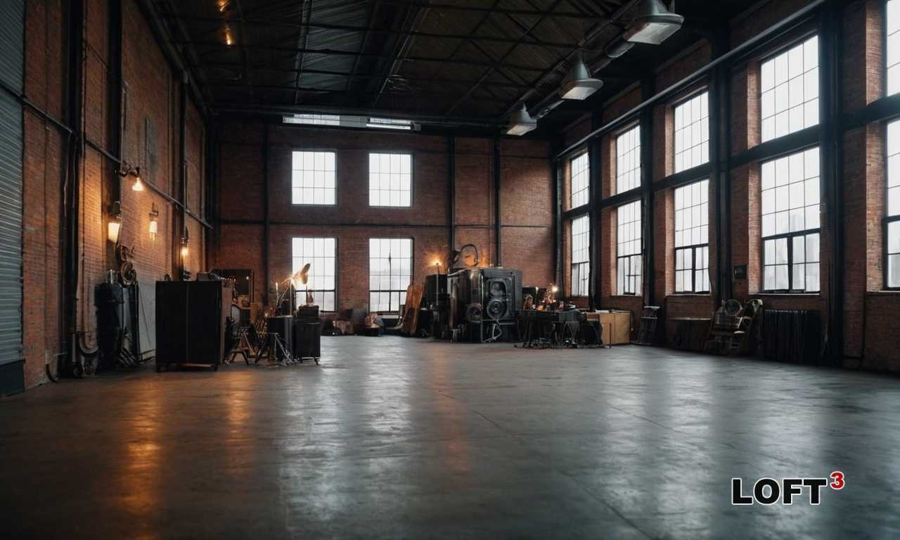 Использование винтажных сундуков в оформлении индустриального лофта